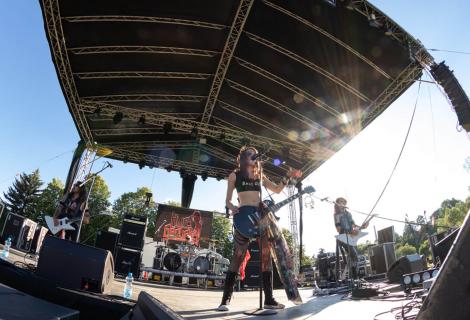 Hairy Groupies koncert v Třešti