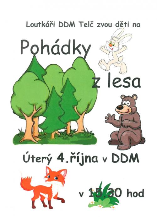Pohádky z lesa - plakát