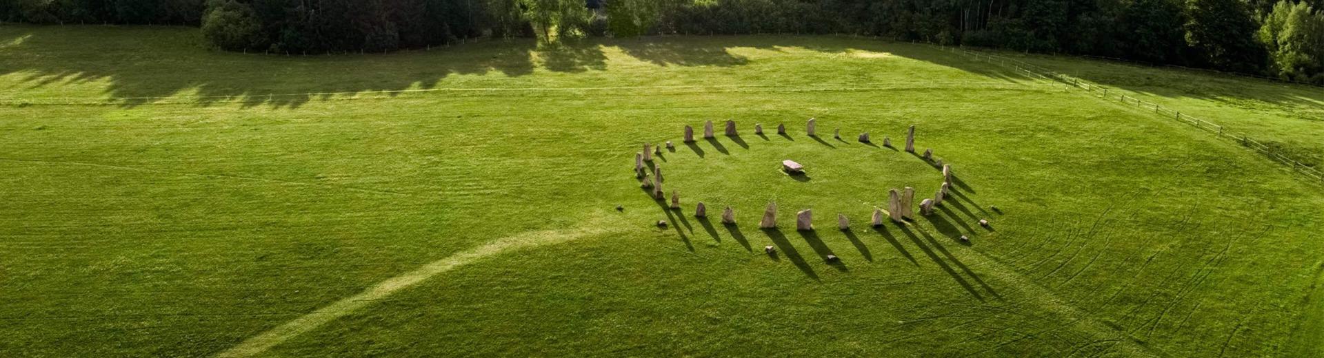 Kamenný kruh druidů Počátky