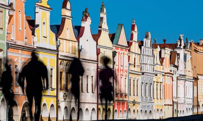 Kraj pod Javořicí, UNESCO náměstí Zachariáše z Hradce v Telči