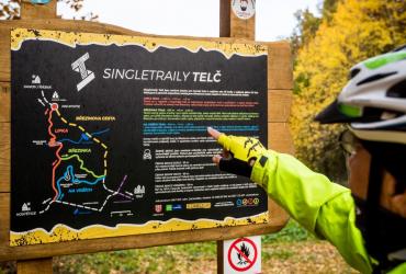 Single trail Telč vhodný i pro děti
